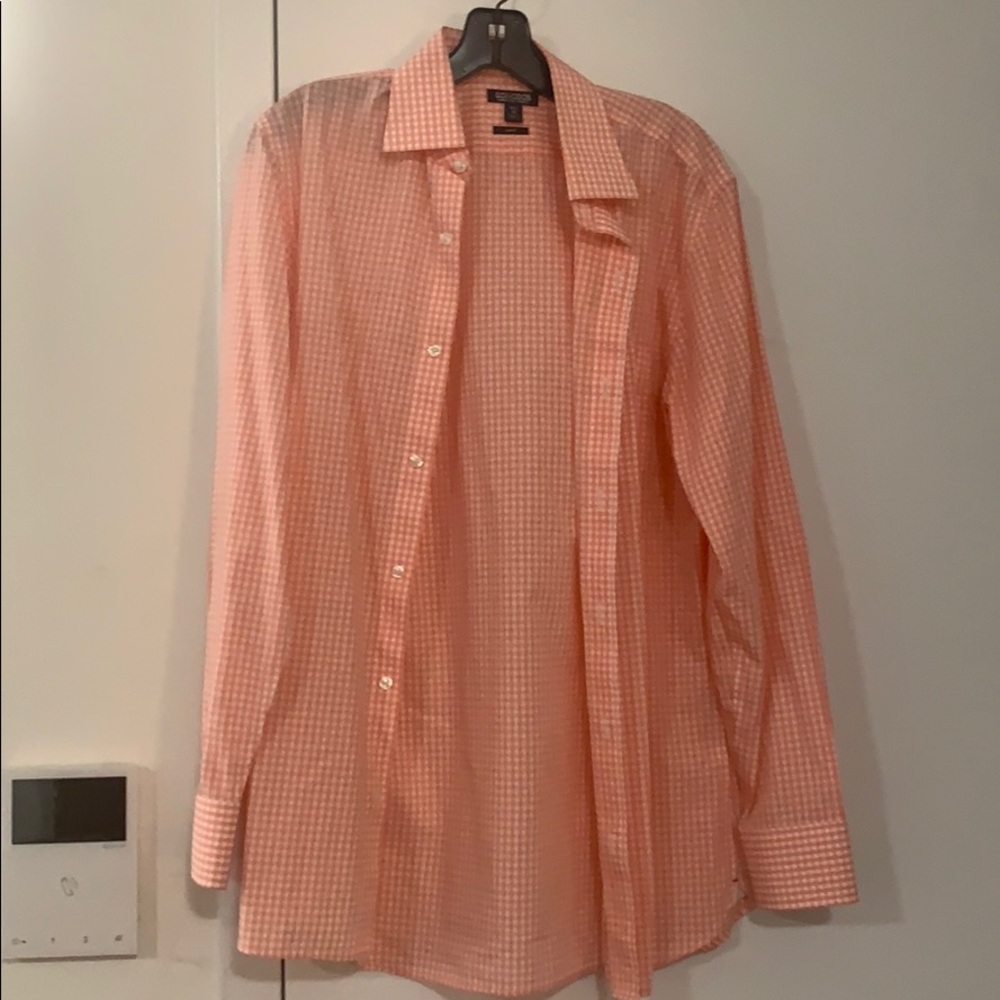 Bonobos Dress shirt in peach color